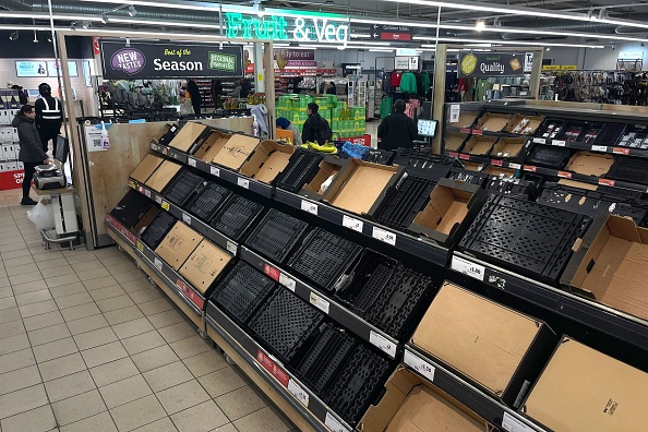 Shelves lie empty as retailers struggle to predict demand