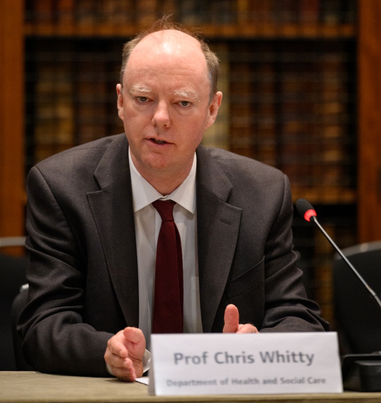 Chris Whitty voices concern over underage vape use