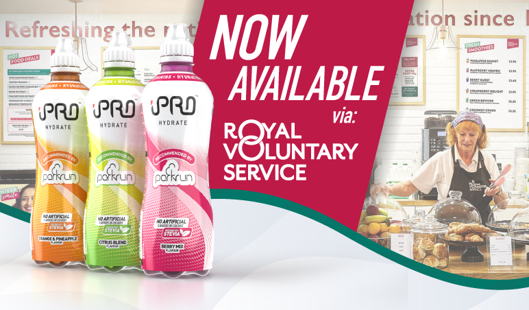 iPRO healthy hydration forms partnership with Royal Voluntary Service