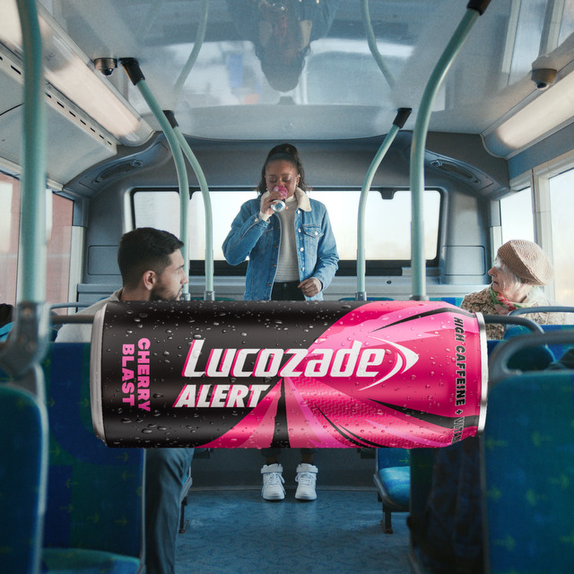 Talking Cans: new look and campaign for Lucozade’s high caffeine stimulation brand