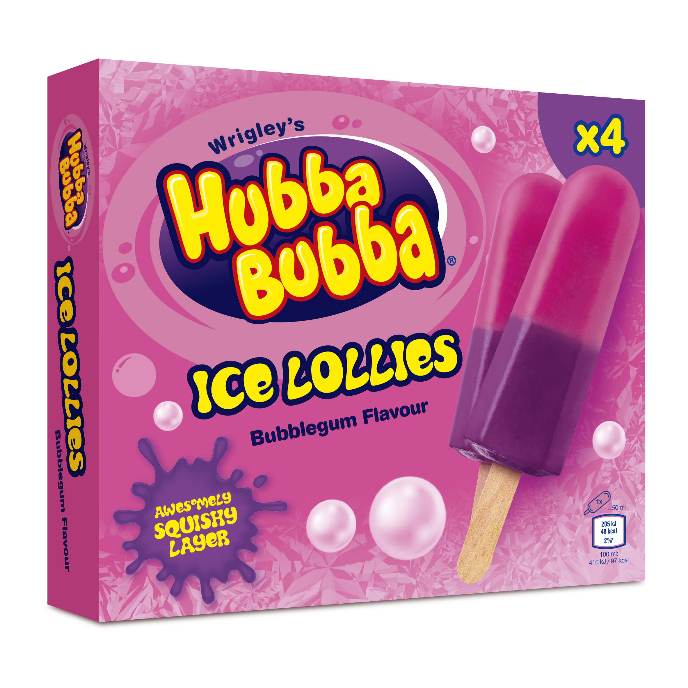 MCD&T unwraps new Hubba Bubba ice lolly
