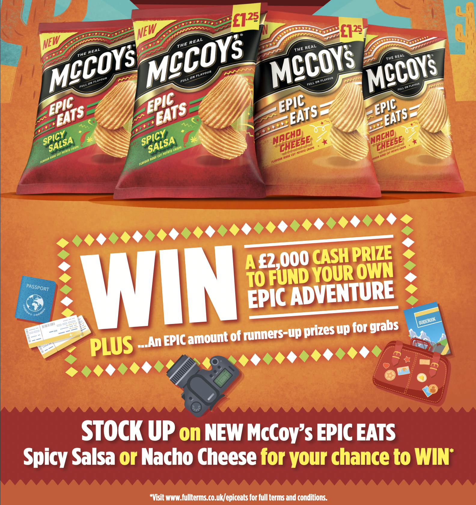 KP Snacks launches McCoy’s Epic Eats retailer competition