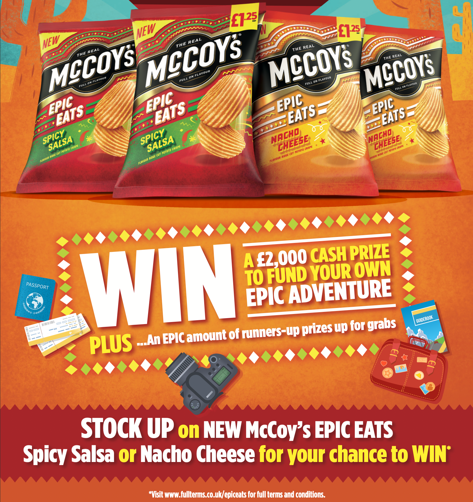 KP Snacks launches McCoy’s Epic Eats retailer competition