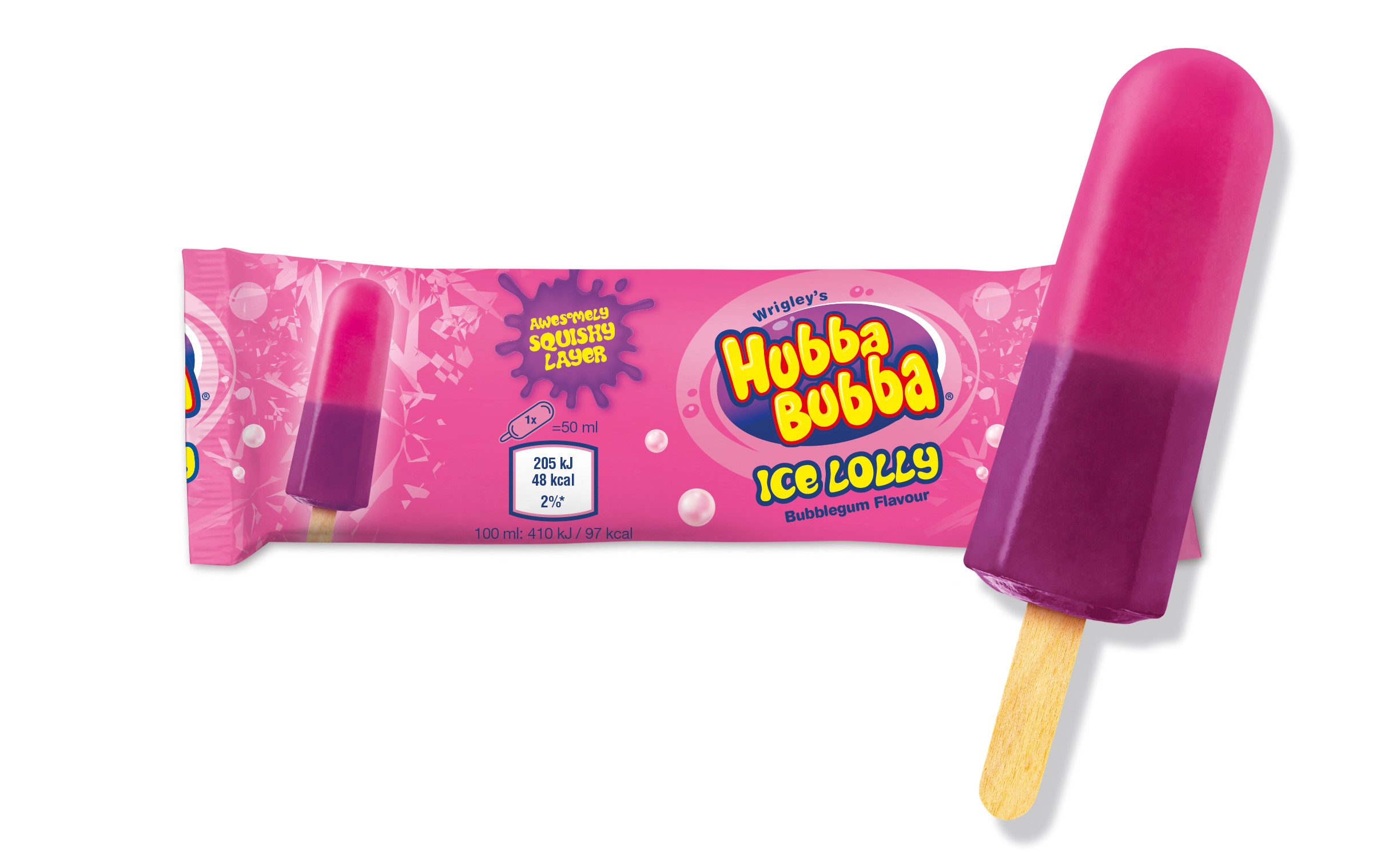 MCD&T unwraps new Hubba Bubba ice lolly