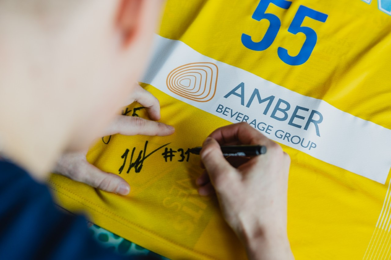 Amber Beverage Group continues Ukrainian men’s basketball team sponsorship