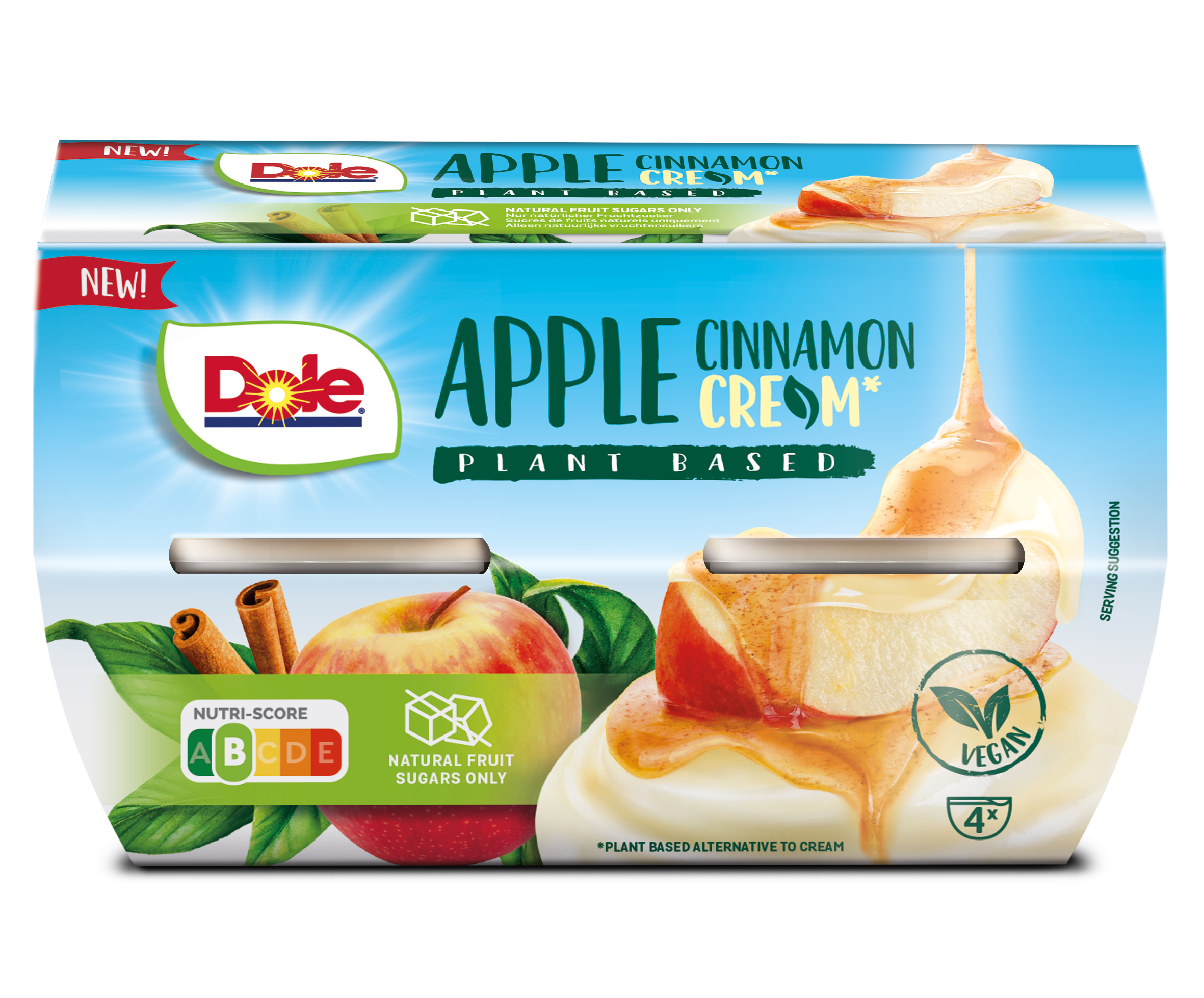 Fruit kings Dole launch vegan fruit and cream combos