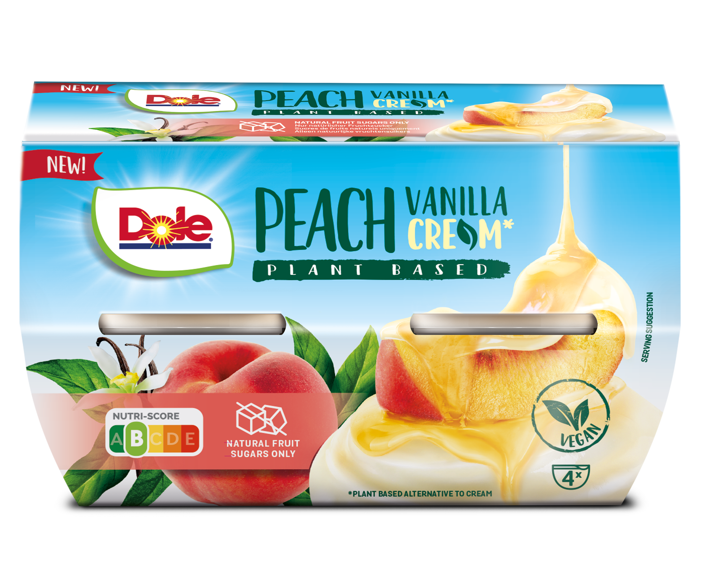 Fruit kings Dole launch vegan fruit and cream combos