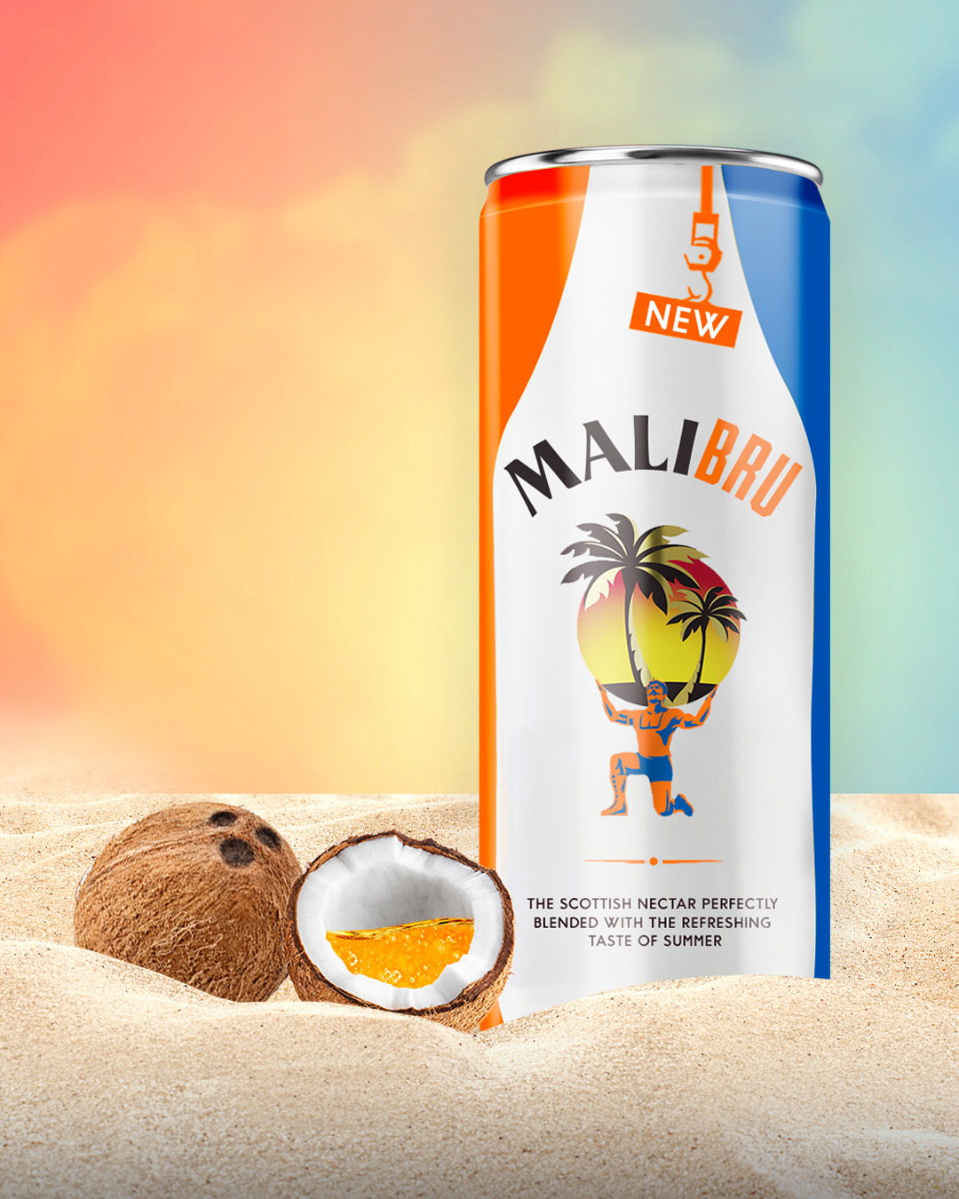 Mali-BRU –  too good to be true? Malibu partners with IRN-BRU