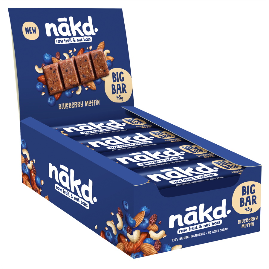 Nakd unveils new protein offering and 'Big Bars'