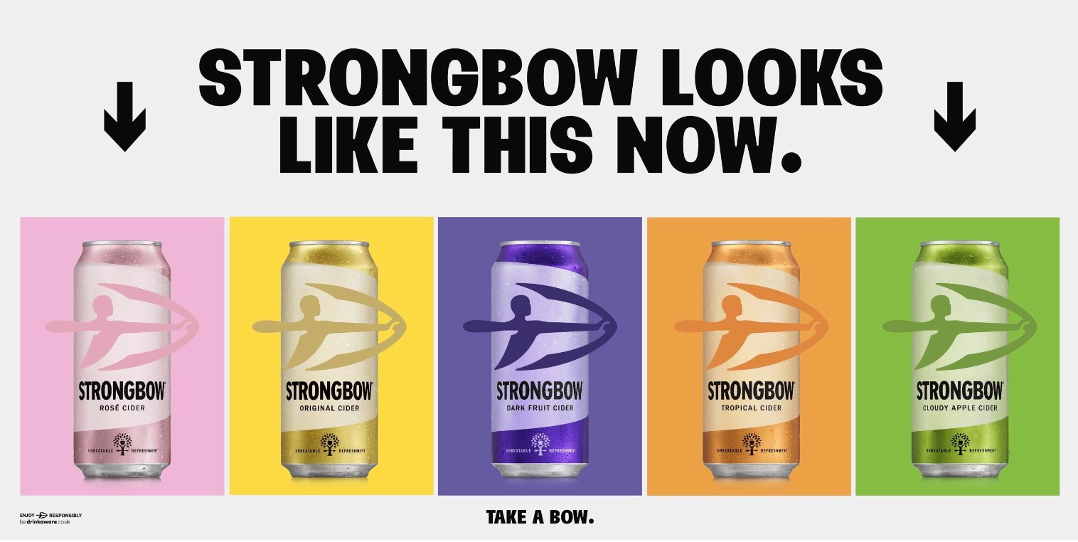 Brand-new era for Strongbow with makeover and new Tropical flavour