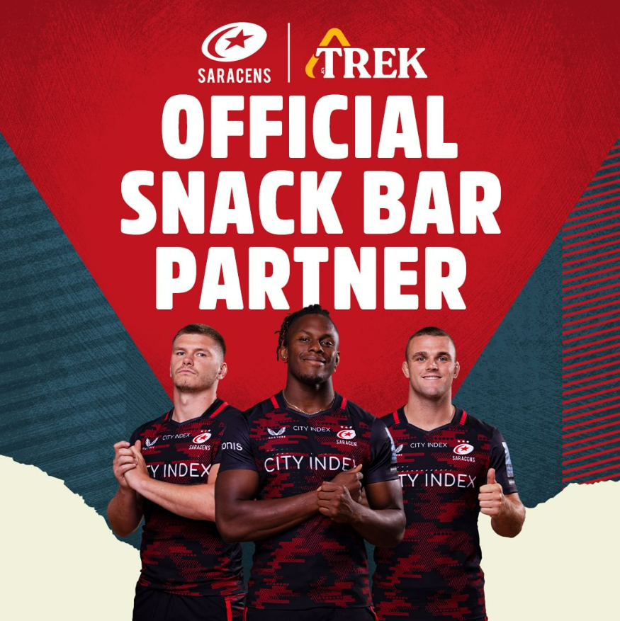 Trek named official snack bar partner of Saracens Rugby Club