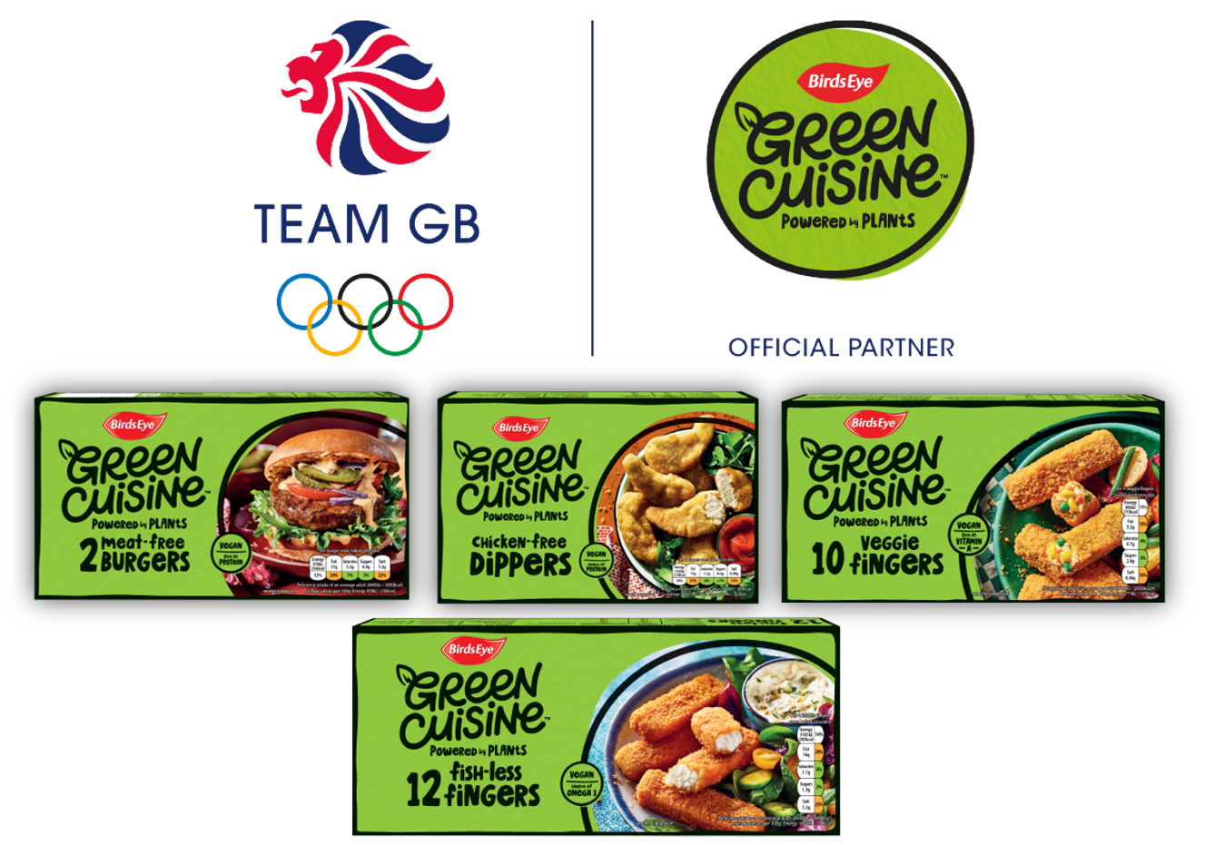 Birds Eye’s Green Cuisine partners with Team GB for Paris 2024 Olympics
