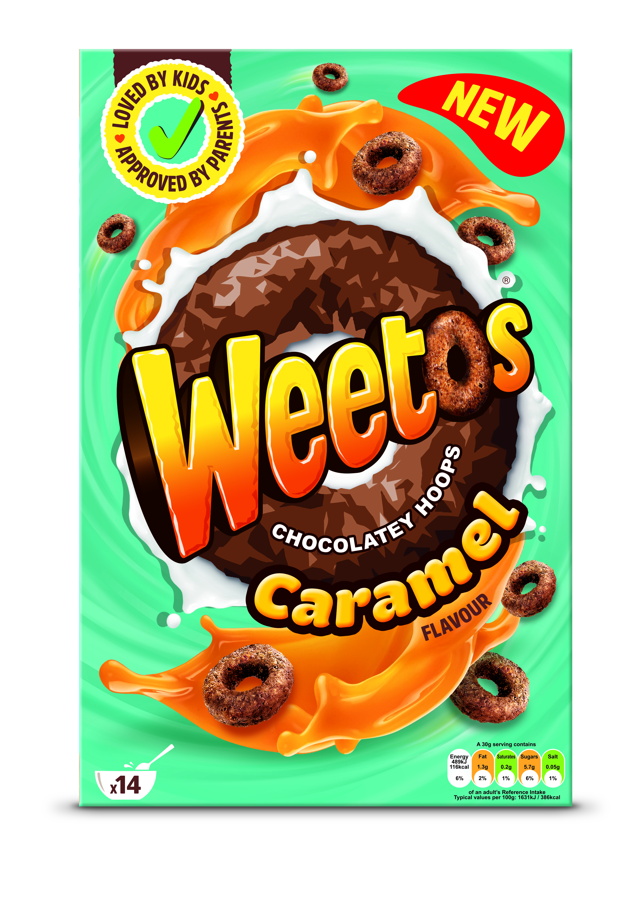 Weetos adds new caramel flavour