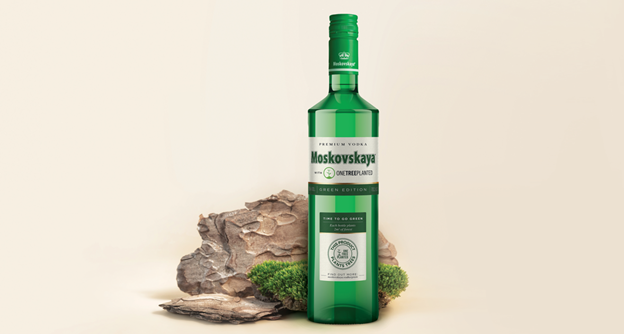 Moskovskaya Vodka launches ‘Green’ limited edition bottle