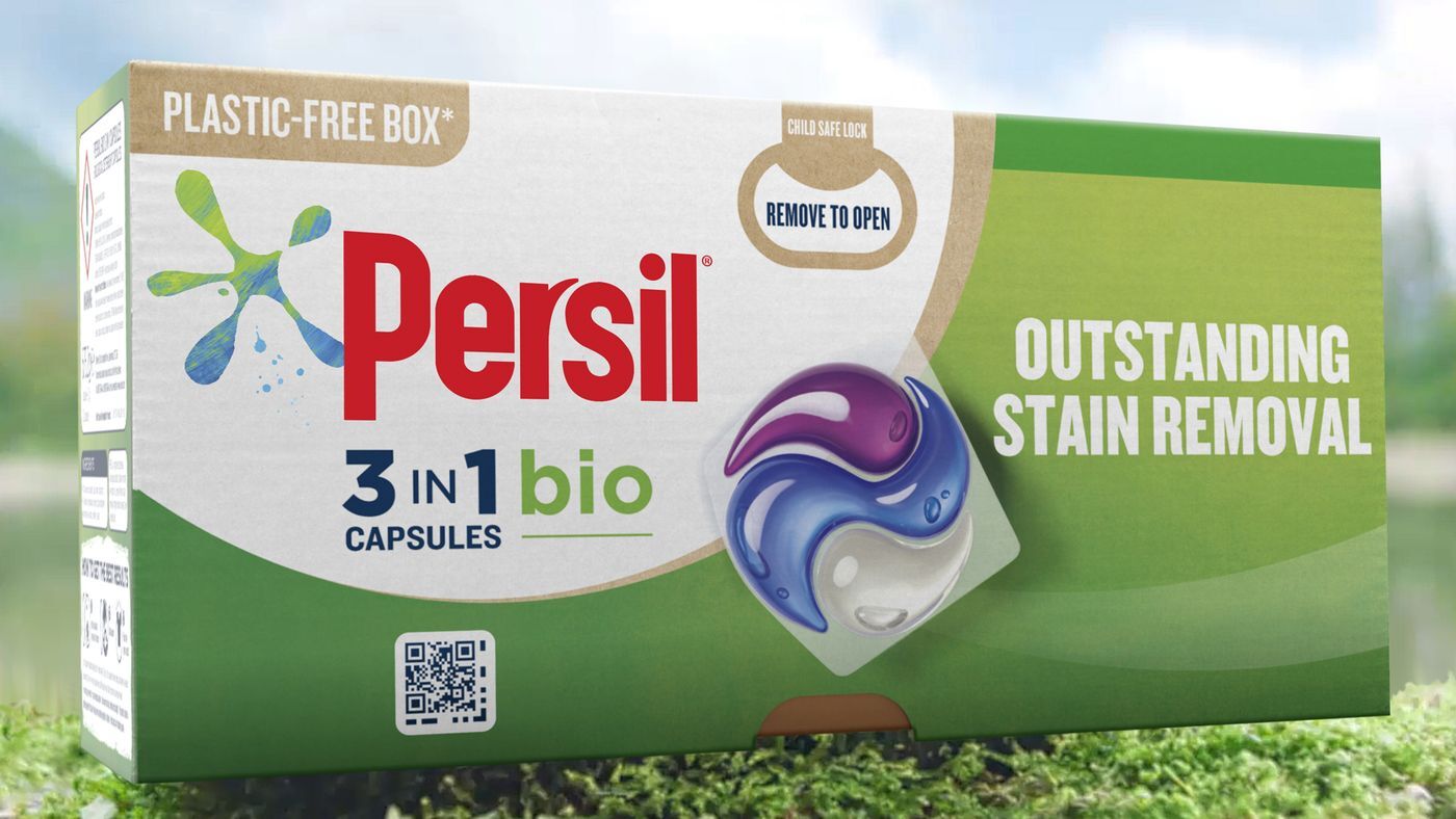 Persil adds Accessible QR codes on packs supporting blind and partially sighted people