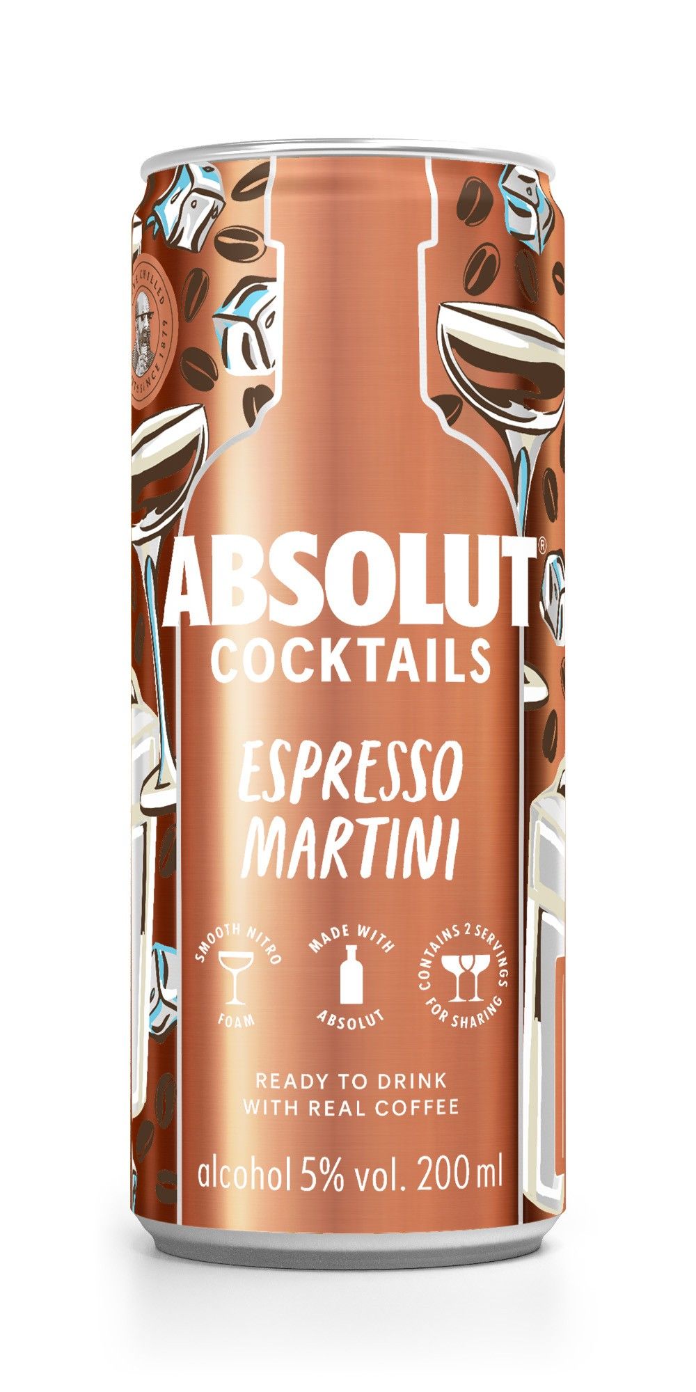 Absolut Vodka launches new premium cocktail RTD range