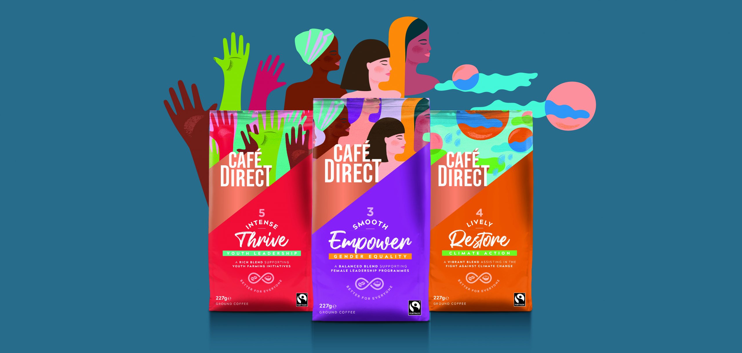 Cafédirect unveils new look and products