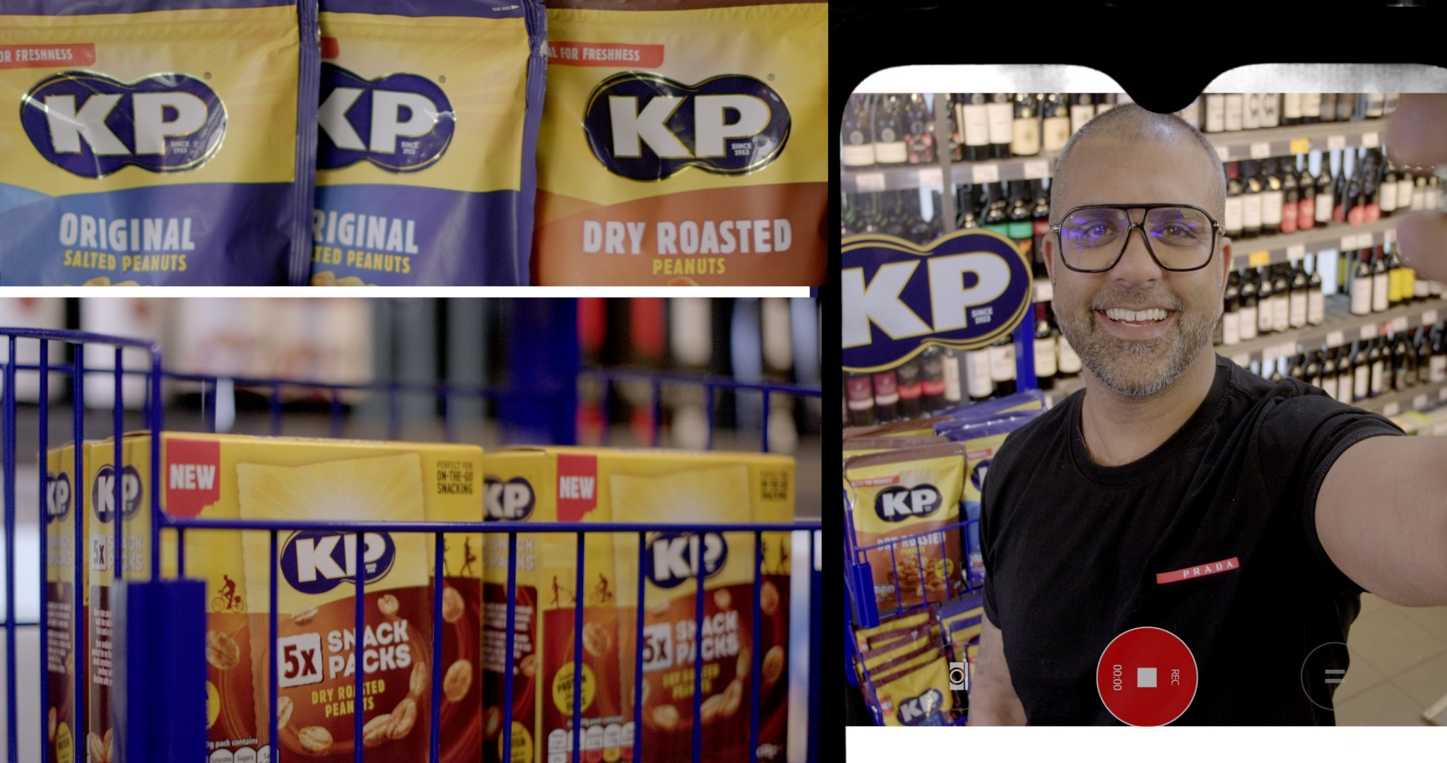 KP Nuts retailer video campaign for Testicular Cancer Awareness, Movember