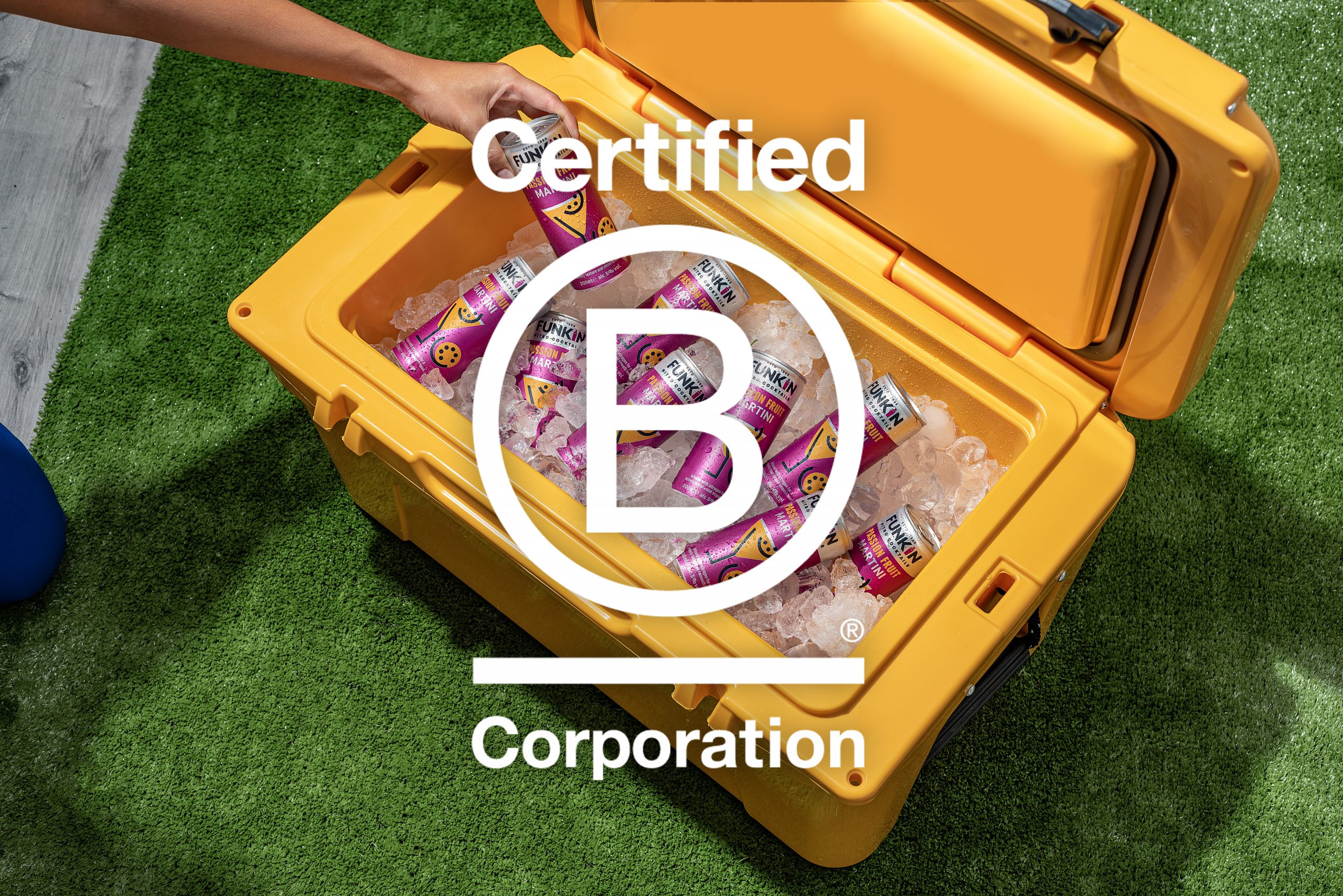 Funkin Cocktails raises a glass to B Corp status