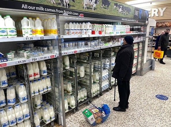 Tesco cuts price of milk for first time since 2020