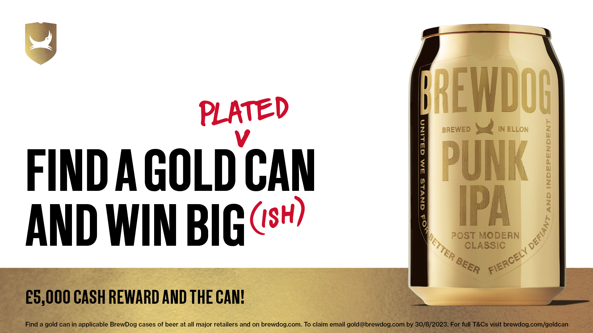 Going for gold: BrewDog announces gold can hunt is back…