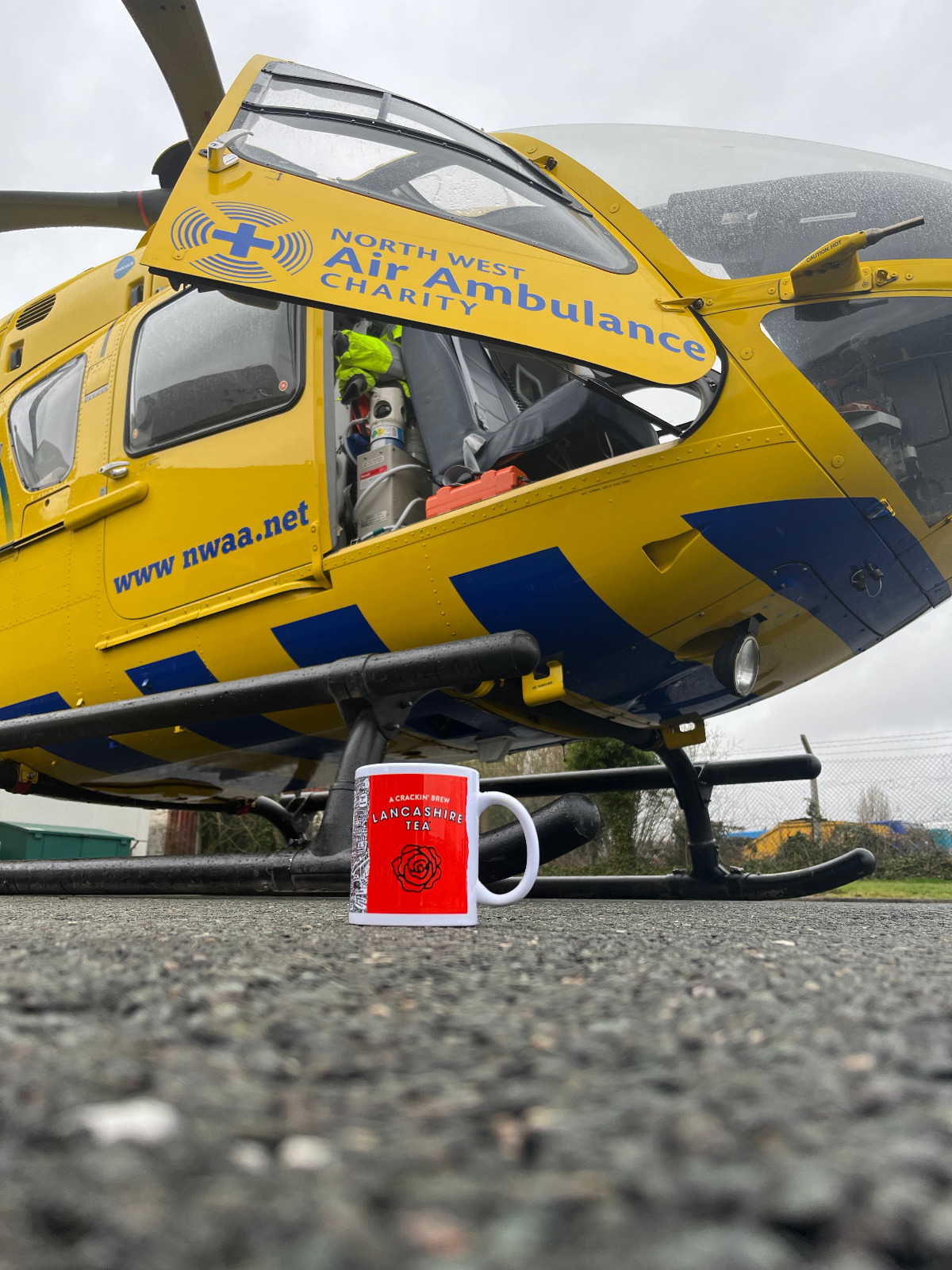 Lancashire Tea announces partnership with North West Air Ambulance Charity