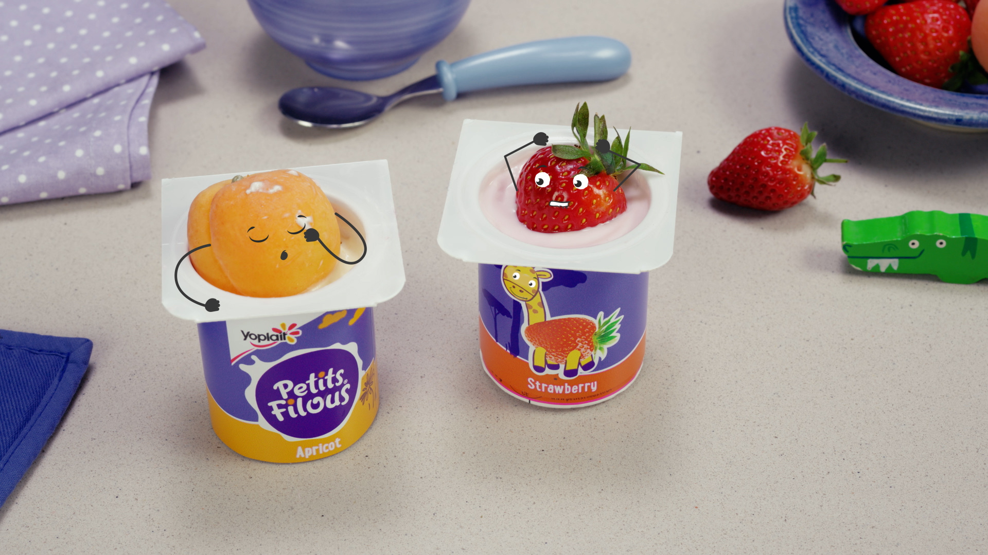 First ever kids’ TV sponsorship for Petits Filous and Frubes