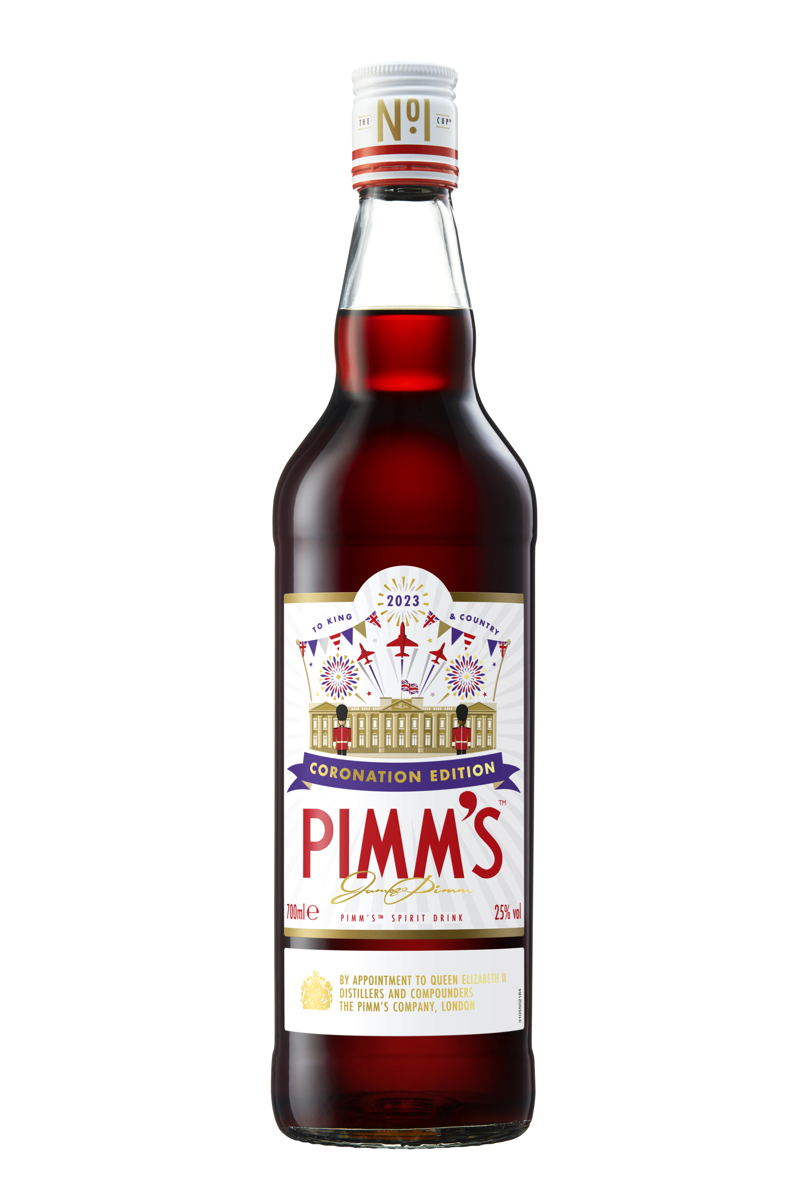Pimm’s celebrates King’s Coronation with limited-edition bottle