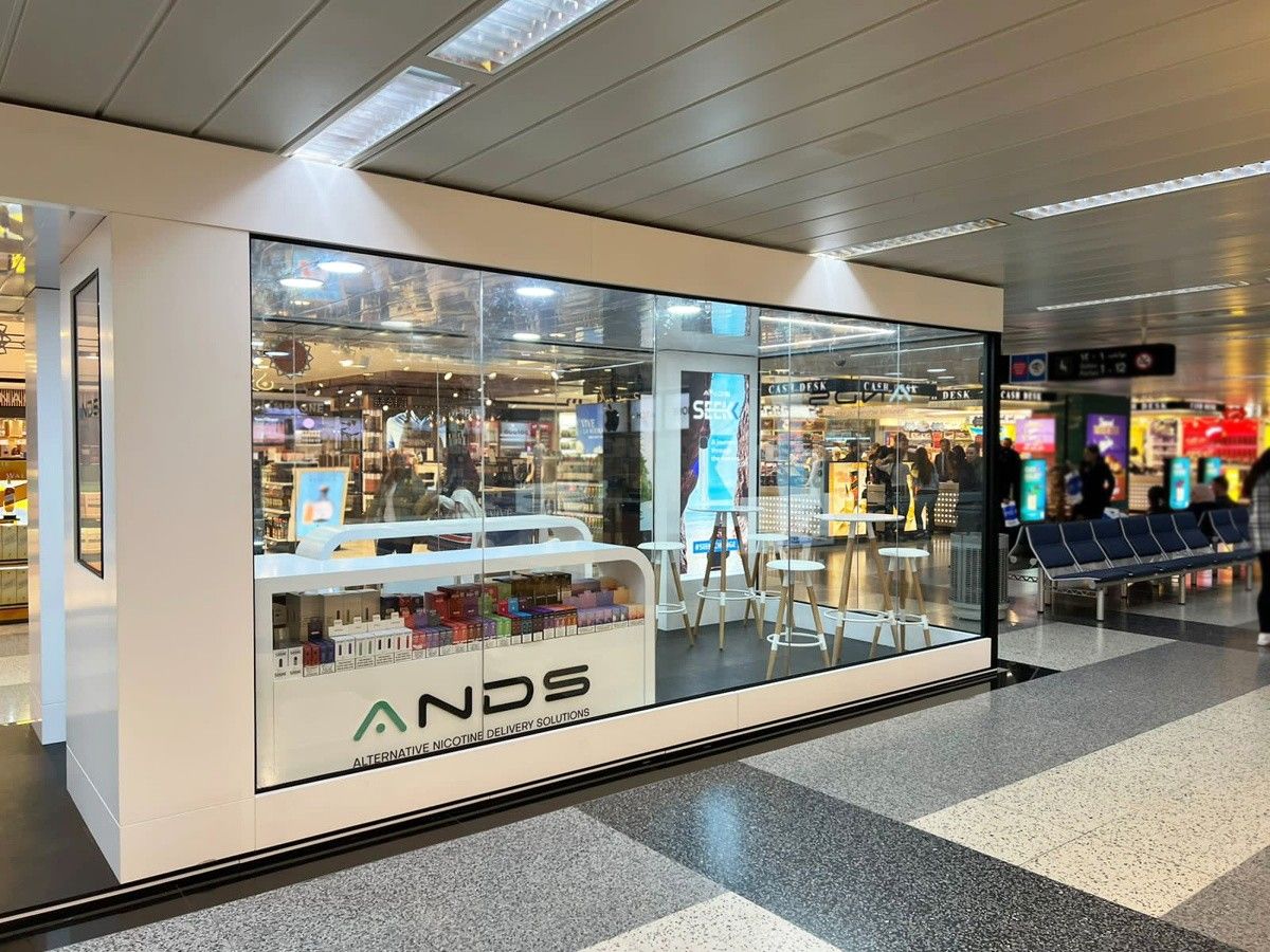 ANDS looks to open vaping rooms in British airports Asian Trader