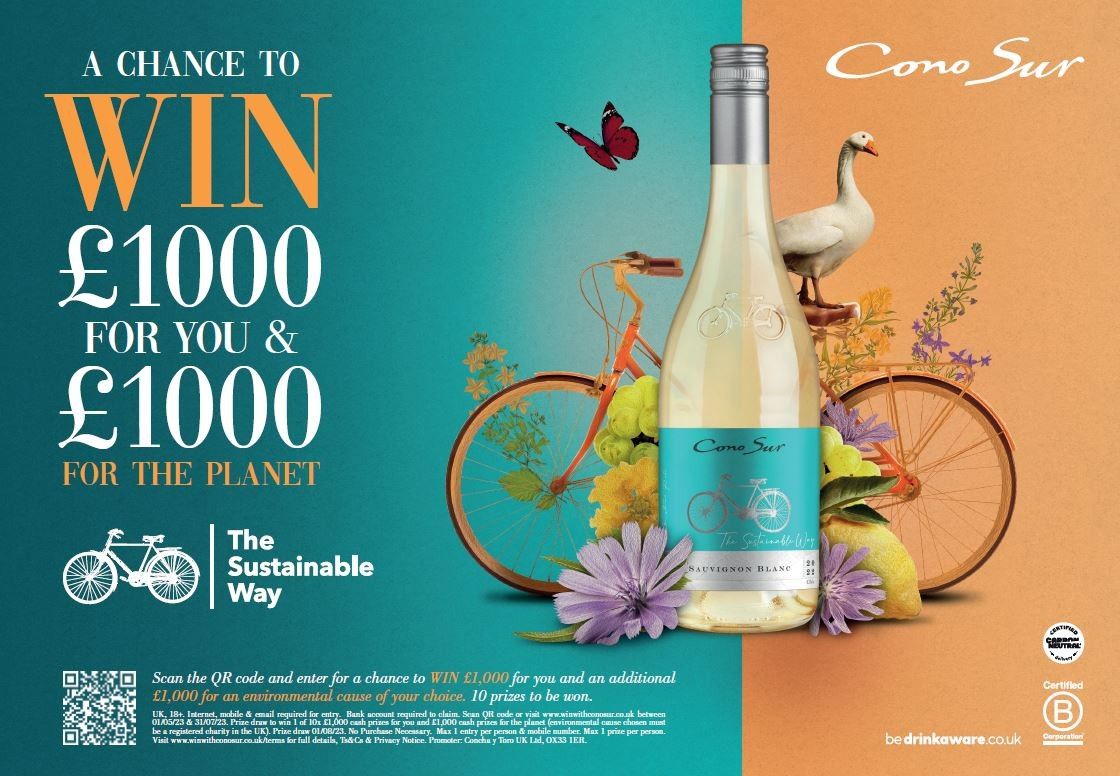 Cono Sur launches major on-pack campaign promoting sustainable credentials