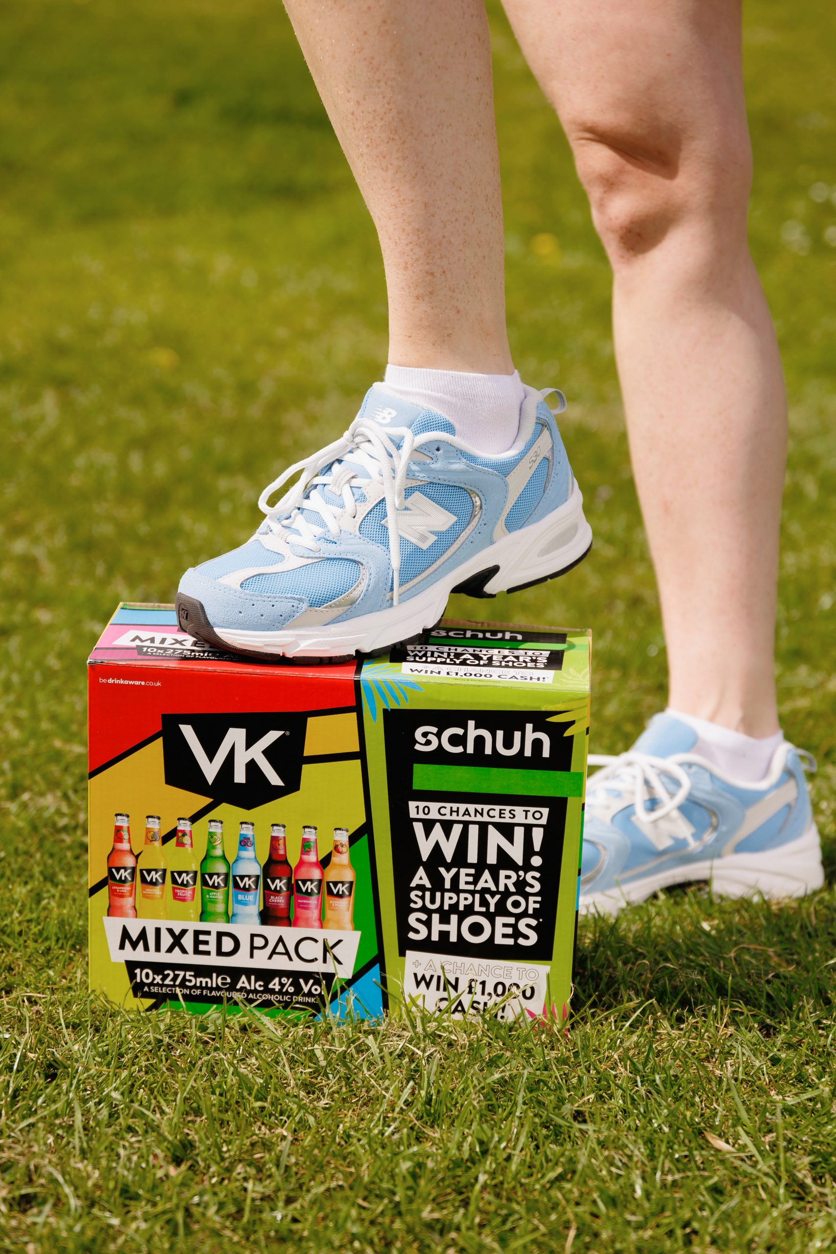 VK summer campaign with schuh means £10,000 worth of prizes