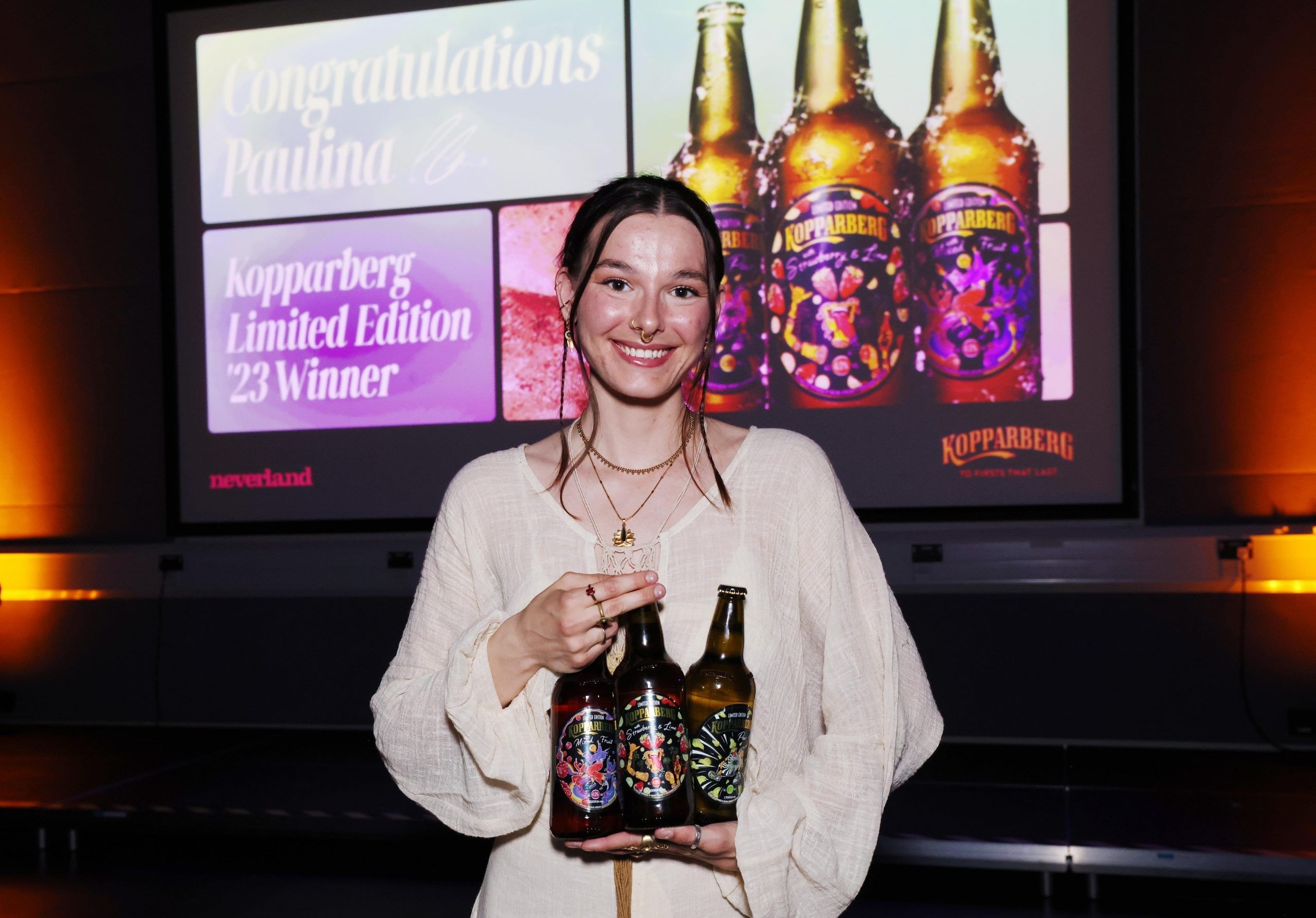 Student creates new, limited-edition label design for Kopparberg