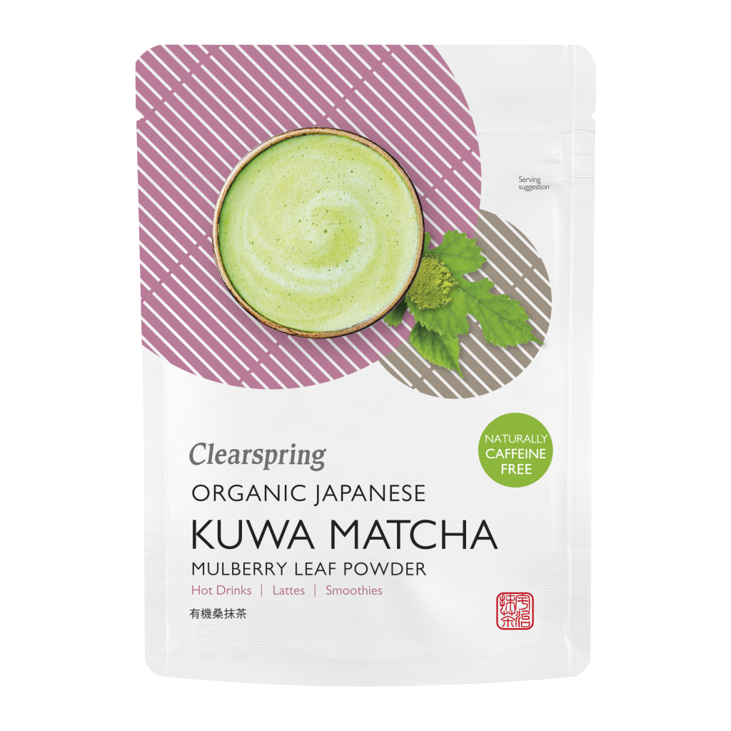 Clearspring launches UK-first caffeine-free Organic Japanese Kuwa Matcha