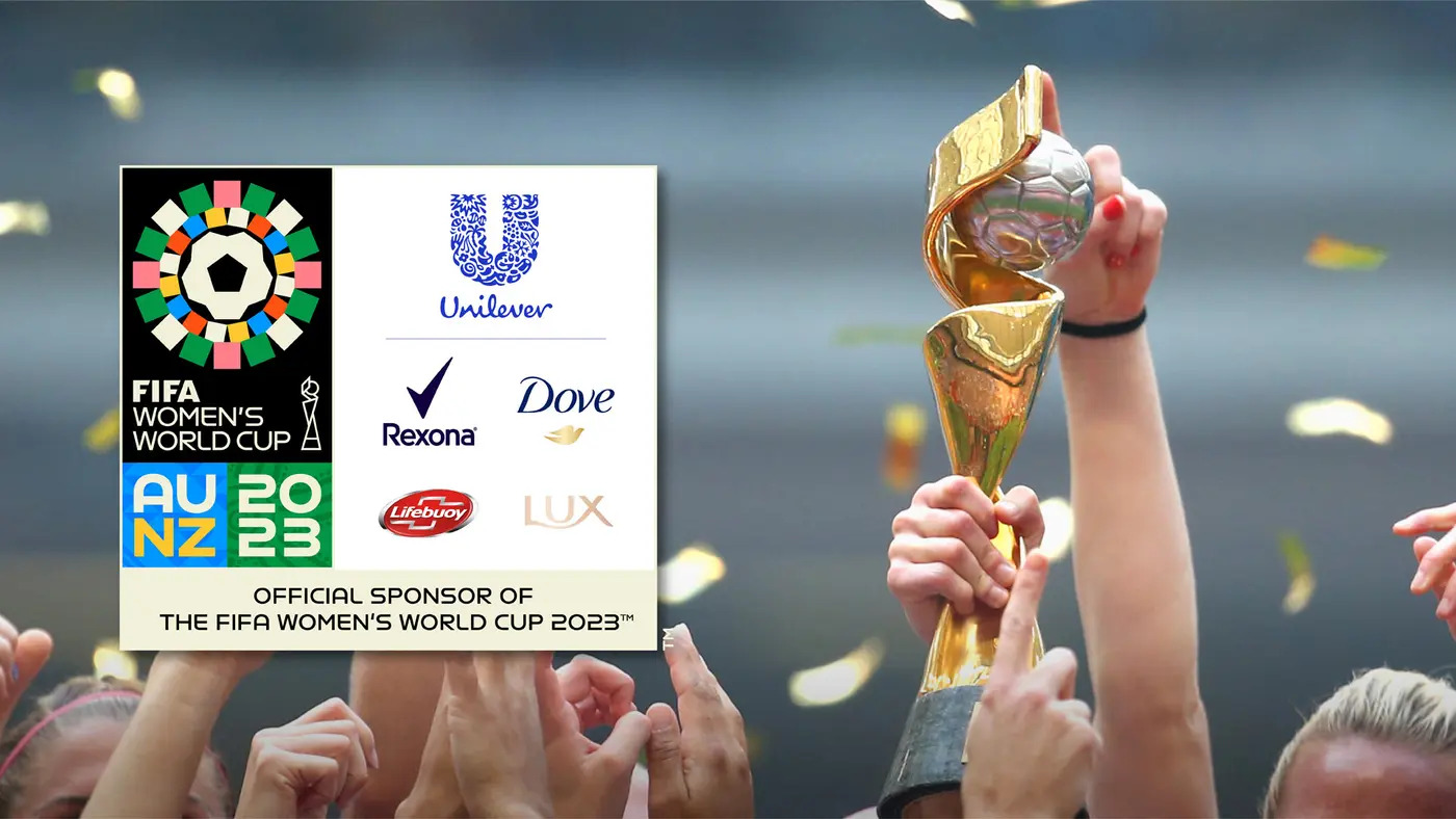 Unilever personal care brands sponsor FIFA Women’s World Cup 2023