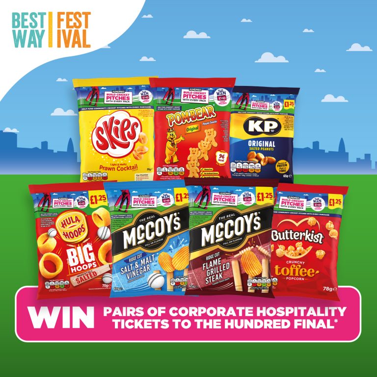 KP Snacks partners with Bestway for third year to deliver cricket experience