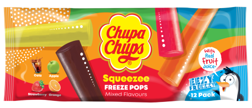 Chupa Chups introduce new Ice and Squeezee range