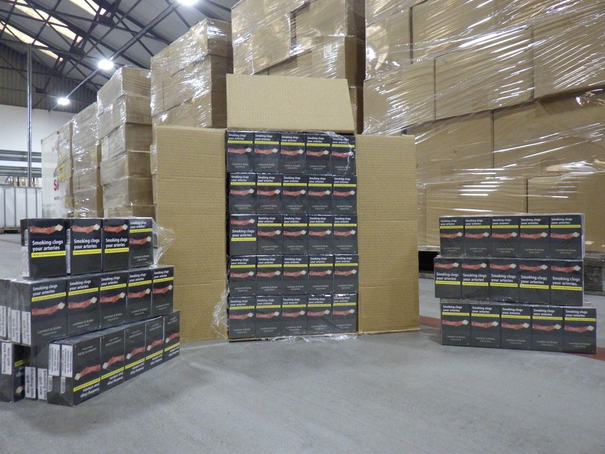 Over 10 million illegal cigarettes seized at Belfast port