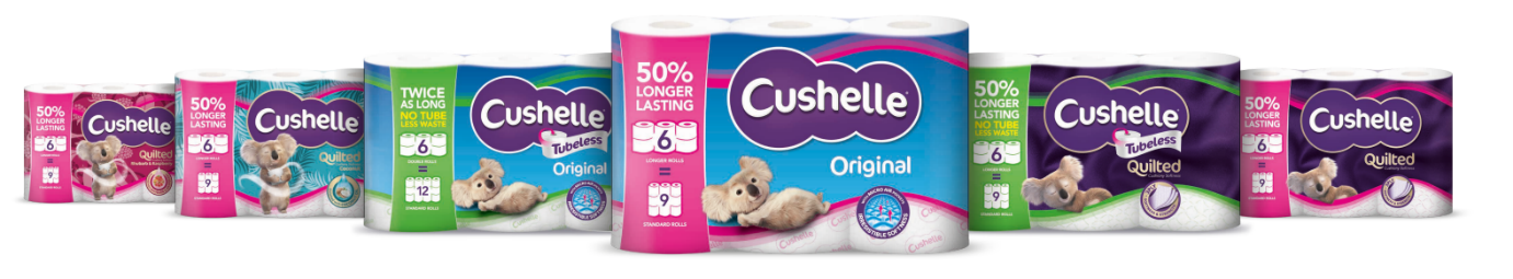 Cushelle introduces Longer Lasting Rolls across range