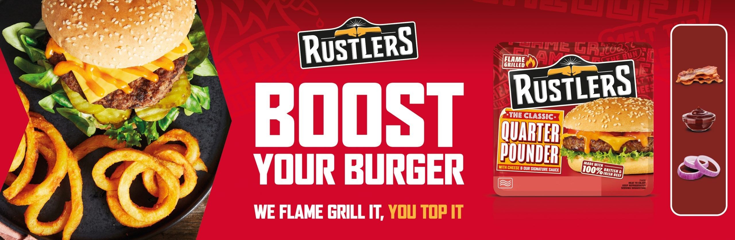 Rustlers launches ‘Boost Your Burger’ campaign