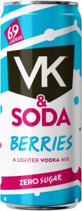 VK launches zero sugar ready-to-drink VK & SODA cans