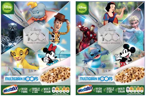 Weetabix’s newest range brings Disney magic to breakfast time
