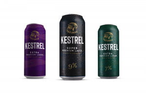 Iconic brand Kestrel Beer swoops in with new look