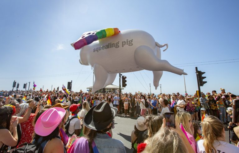 Squealing Pig returns to Brighton Pride in new summer campaign 