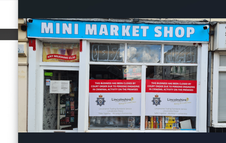Eight Lincolnshire stores closed for selling illegal cigarettes