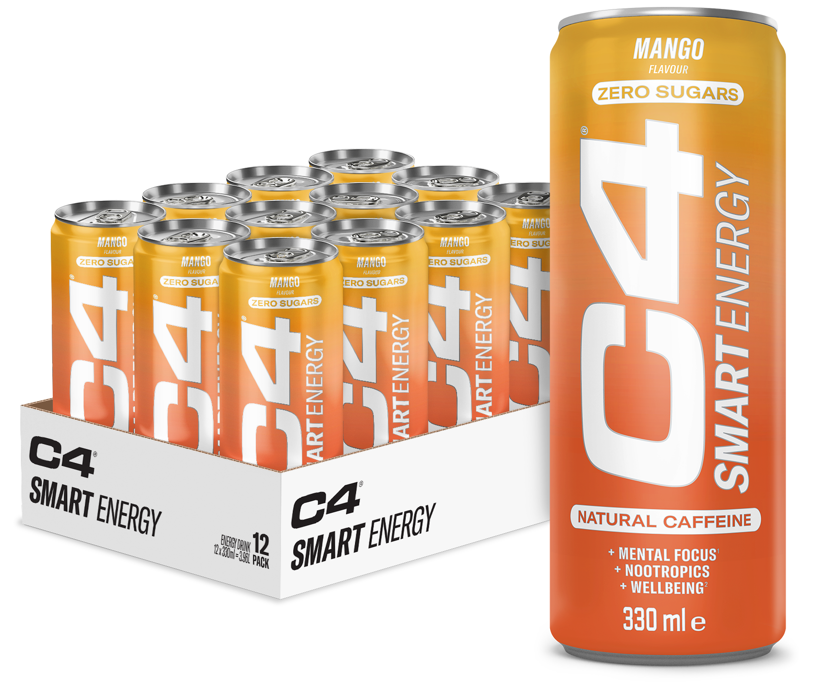 Energy drinks brand C4 launches ‘smart’ product to boost mental focus