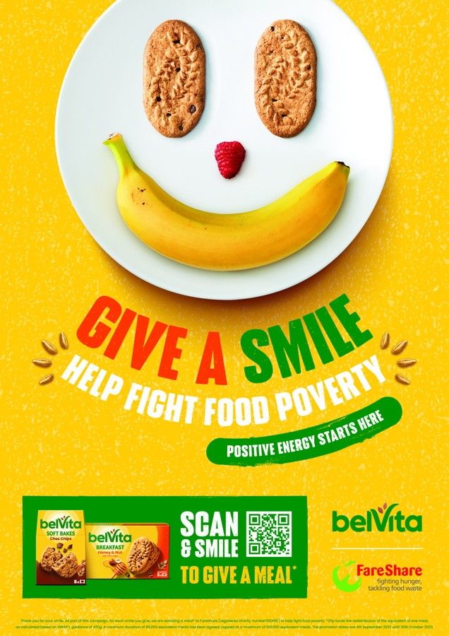 Belvita to donate 100,000 meals in Fareshare partnership  