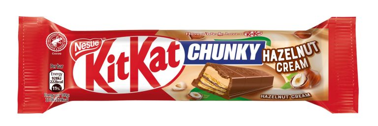 Nestlé Confectionery returns KitKat Chunky Hazelnut for limited time