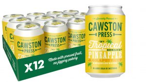 Cawston Press launches limited edition Tropical flavour: Pineapple & Grapefruit