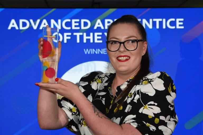 SPAR store manager Marie wins North East Apprentice of the Year