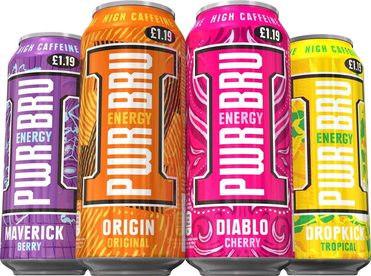 Barr launches new energy brand PWR-BRU